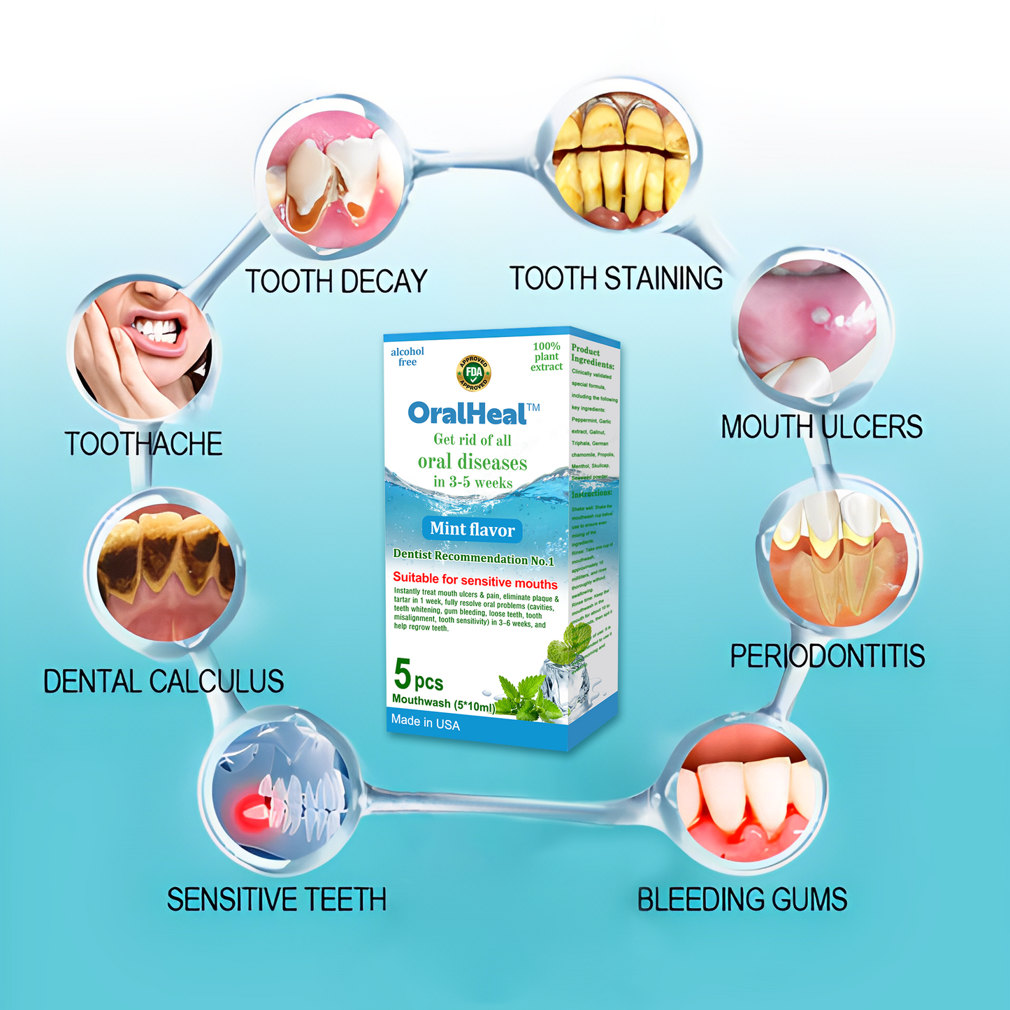 ✨✨OralHeal™ Jelly Cup Mouthwash Restoring teeth and mouth to health(Limited time discount Last 30 minutes )