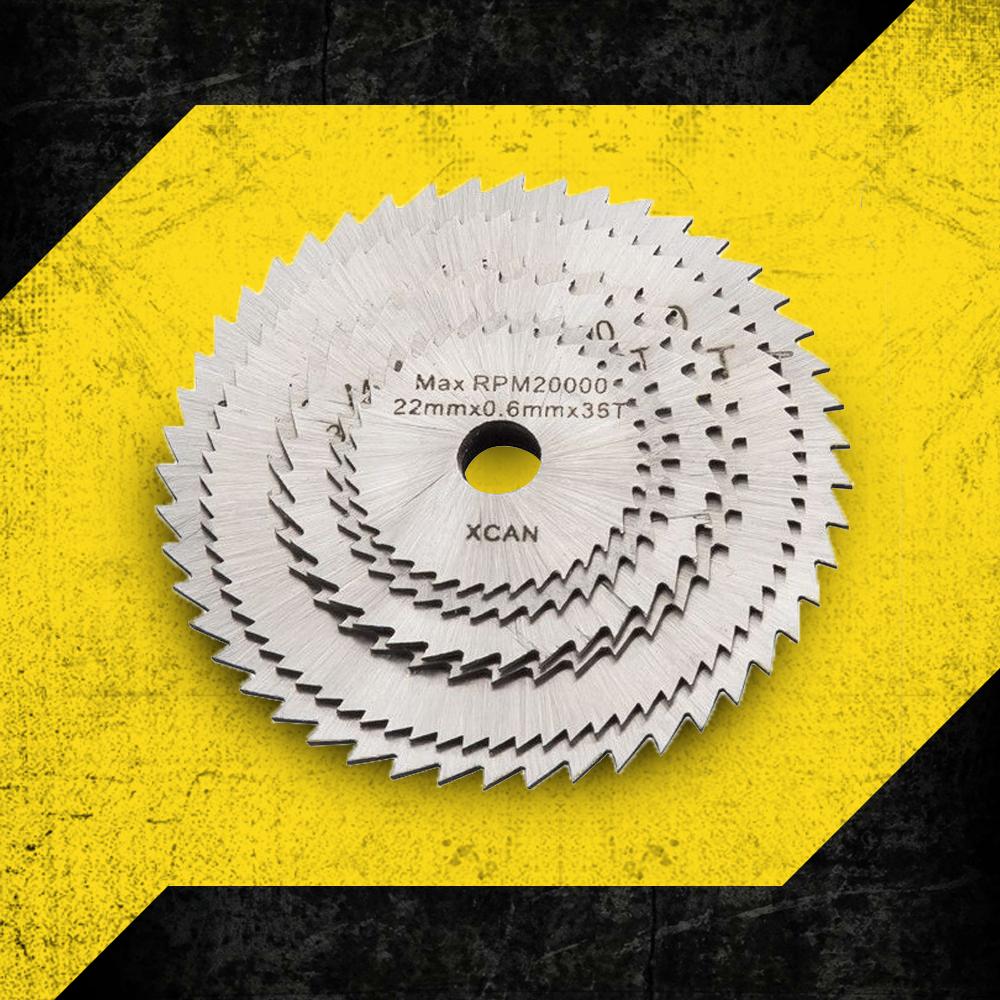 Disc Drill Blades and Mandrel (Set of 7) Home DazzyCandy