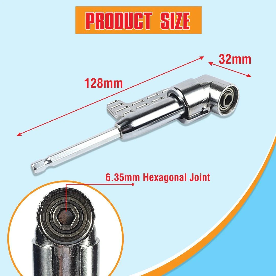 105 Degree Right Angle Drill Bit Adapter