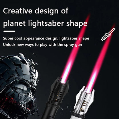 Planet of Scepters Lightsaber Airbrush Windproof Inflatable Cigar Lighter Ignition Gun