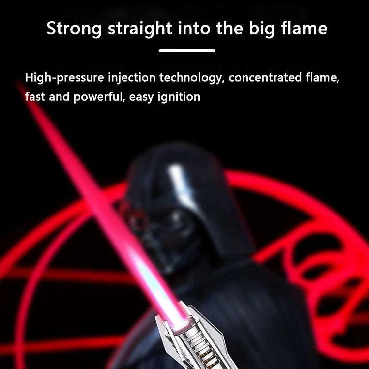 Planet of Scepters Lightsaber Airbrush Windproof Inflatable Cigar Lighter Ignition Gun