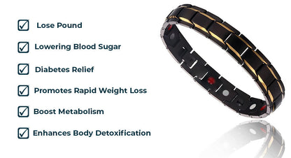 Oveallgo™ SugarFirm Elite TitanION Wristband