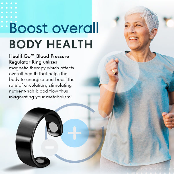 BPGuard™ Negative Ion Therapy Blood Pressure Control Ring