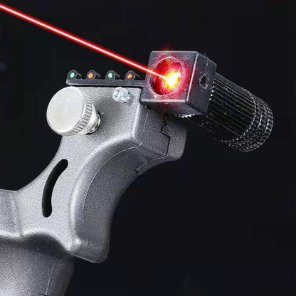 Precision Aiming High Power Laser Slingshot