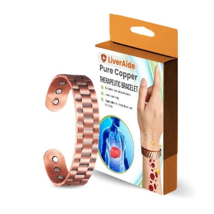 LiverAid™ Pure Copper Therapeutic Bracelet