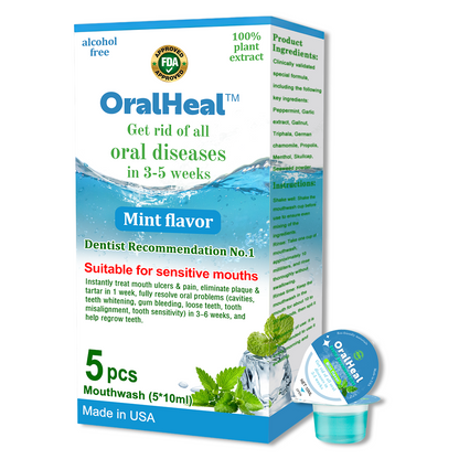 ✨✨OralHeal™ Jelly Cup Mouthwash Restoring teeth and mouth to health（Limited time discount Last 30 minutes ）