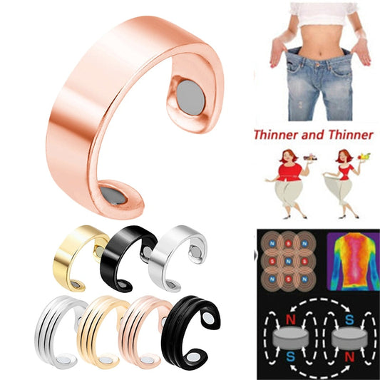 Lymphatic Drainage Therapeutic Therapy Magnetic Ring